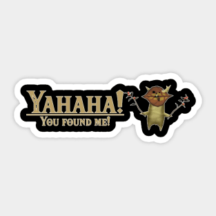 Yahaha You found me! - Korok BOTW Sticker